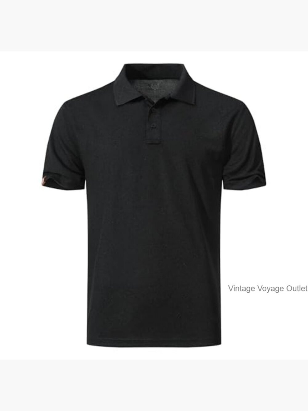 Men's Quick-Dry Performance Polo Shirt Short Sleeve Collared Golf Tennis - Picture 2 of 6